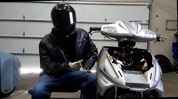 COMPLETE! 11 pole stator rewiring / 6 pin regulator / GY6 / How To