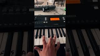A# major chord | easy piano notes #chords #easypianonotes #pianochords