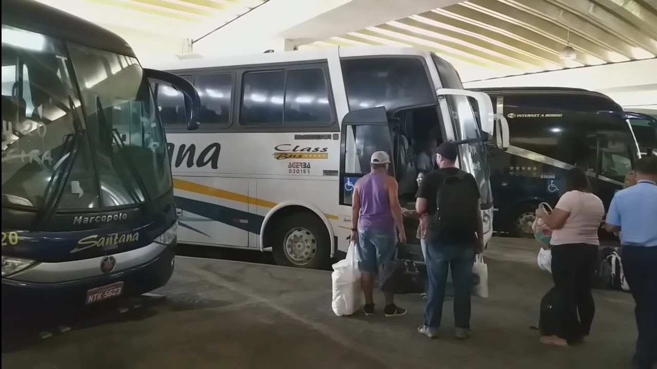 EMPRESA SANTANA CARRO 2190 TERMINAL  RODOVIÁRIO DE SALVADOR-BA MOVIMENTO NESSE FERIADÃO
