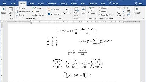 All Important Equation Shortcut Keys for MS Word (2007-2016)