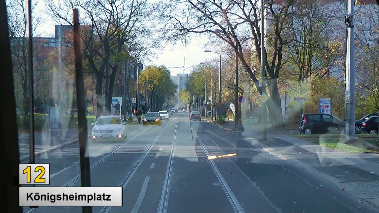 Straßenbahn Dresden 2018 Linie 12