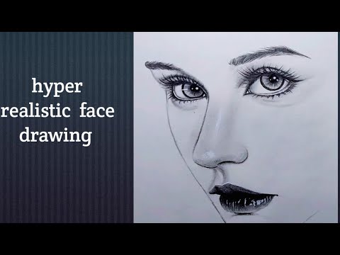 Realistic drawing #drawing face tutorial for beginners pencil #pencil ...