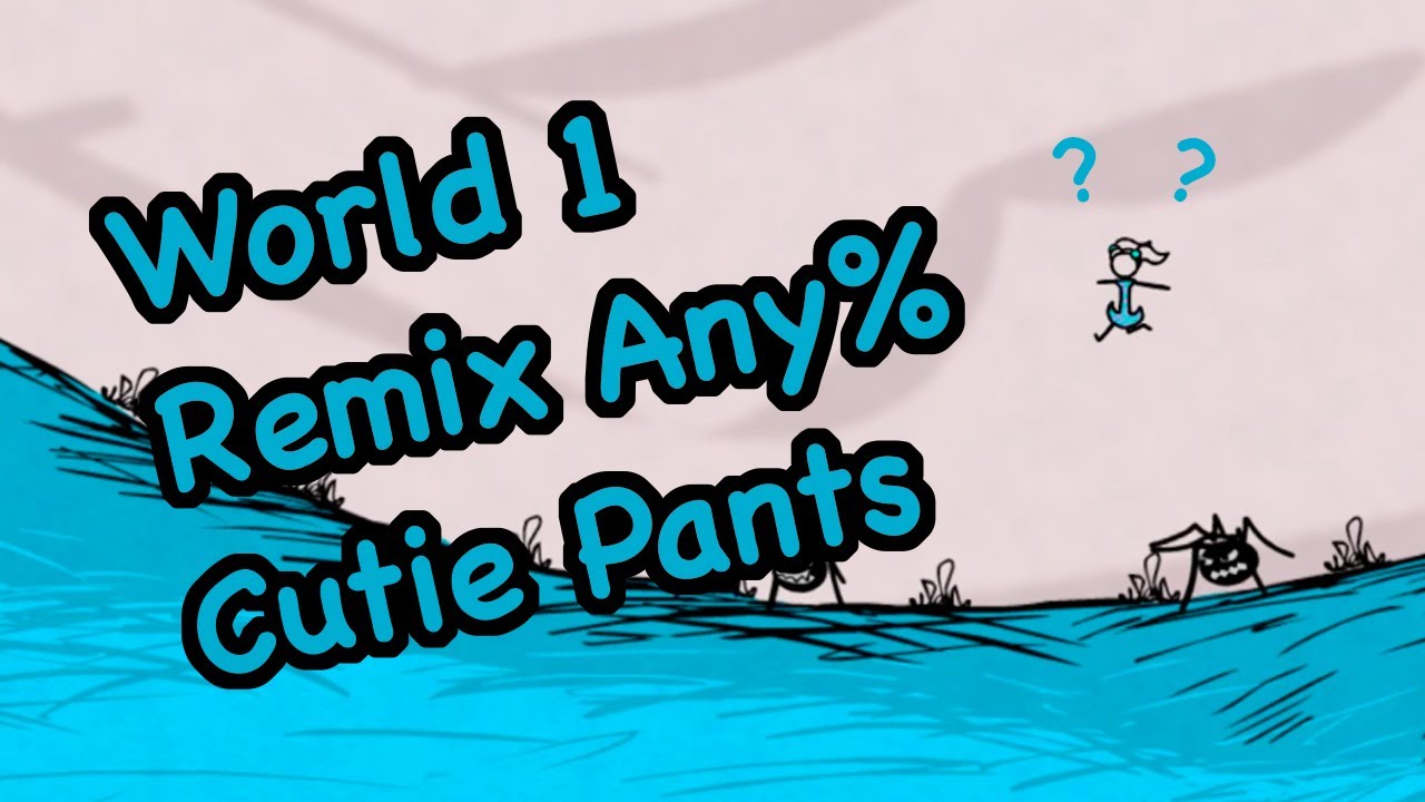The Fancy Pants Adventures World 1 Remix  Speedrun