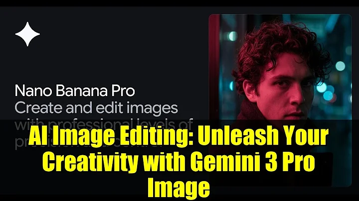 AI Image Editing: Unleash Your Creativity with Gemini 3 Pro Image