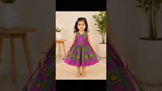 How to make Diy little girl frok at home👗✂️#stitching #kidsfashion #foryou