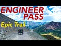 The Iconic Engineer Pass Trail - Best Views on Alpine Loop - Silverton, Colorado Offroad Jeep Trail