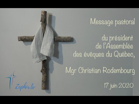 Message pastoral de Mgr Christian Rodembourg pour la réouverture des lieux de cultes