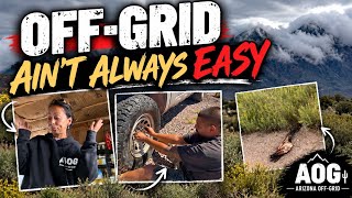Not Every Day Off-Grid Is a Good Day… One Problem After Another