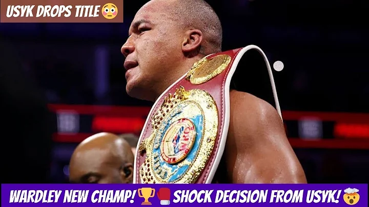 Fabio Wardley Becomes NEW WBO Heavyweight Champion! 🏆😱 Usyk Vacates His Title #usyk #fabiowardley 