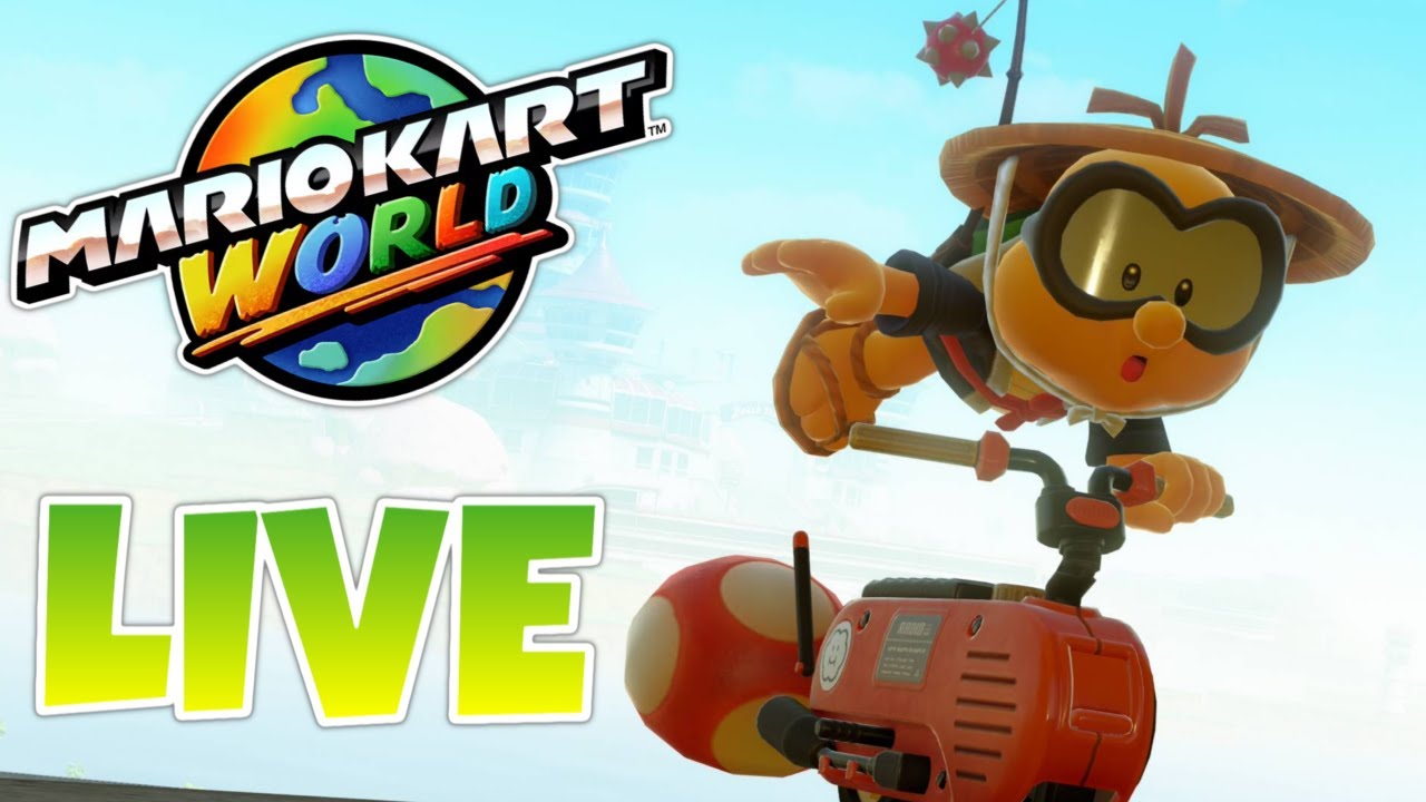 GIVE ME BACK MY VR!!🤜🙍✅ MARIO KART WORLD ✅ ROAD TO 9K VR ✅ !fc FOR FRIEND CODE ✅