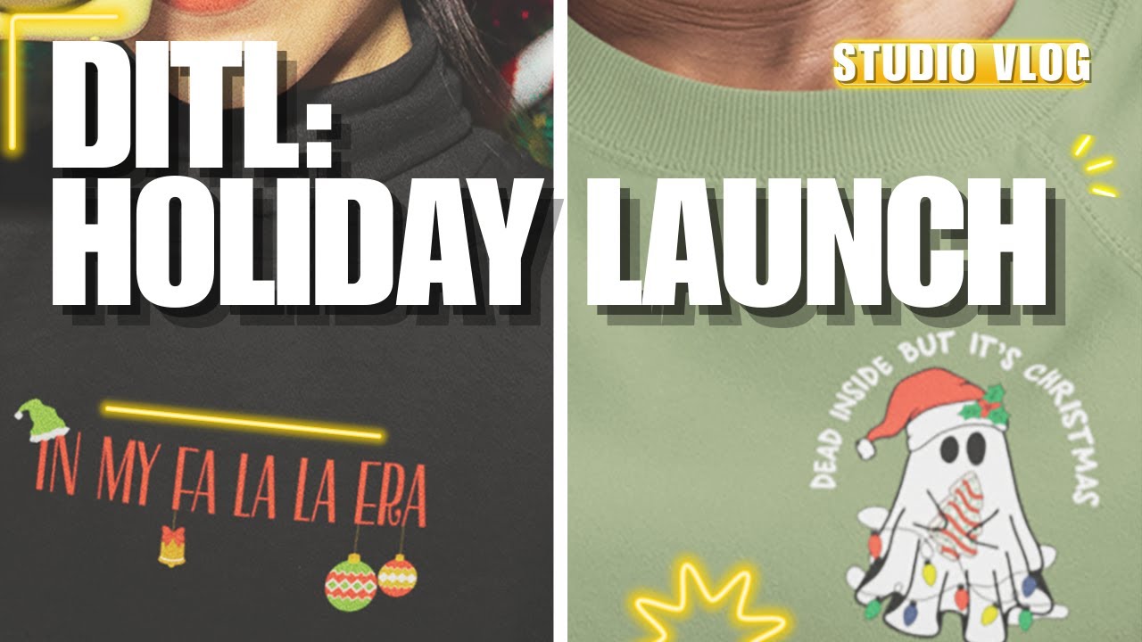 HOLIDAY LAUNCH: Attempting a Productive DITL While Trying to Launch New ...