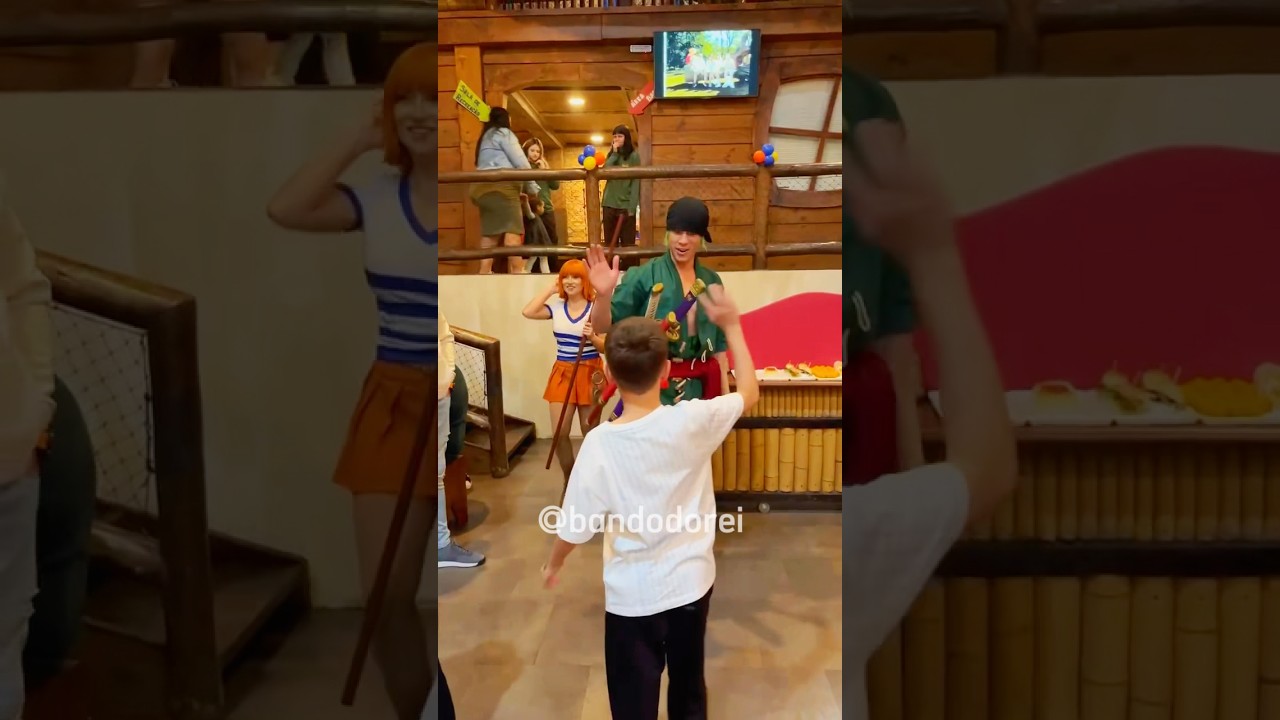 Luffy, Nami e Zoro • One Piece Cosplay #shorts #onepiece #onepiececosplay