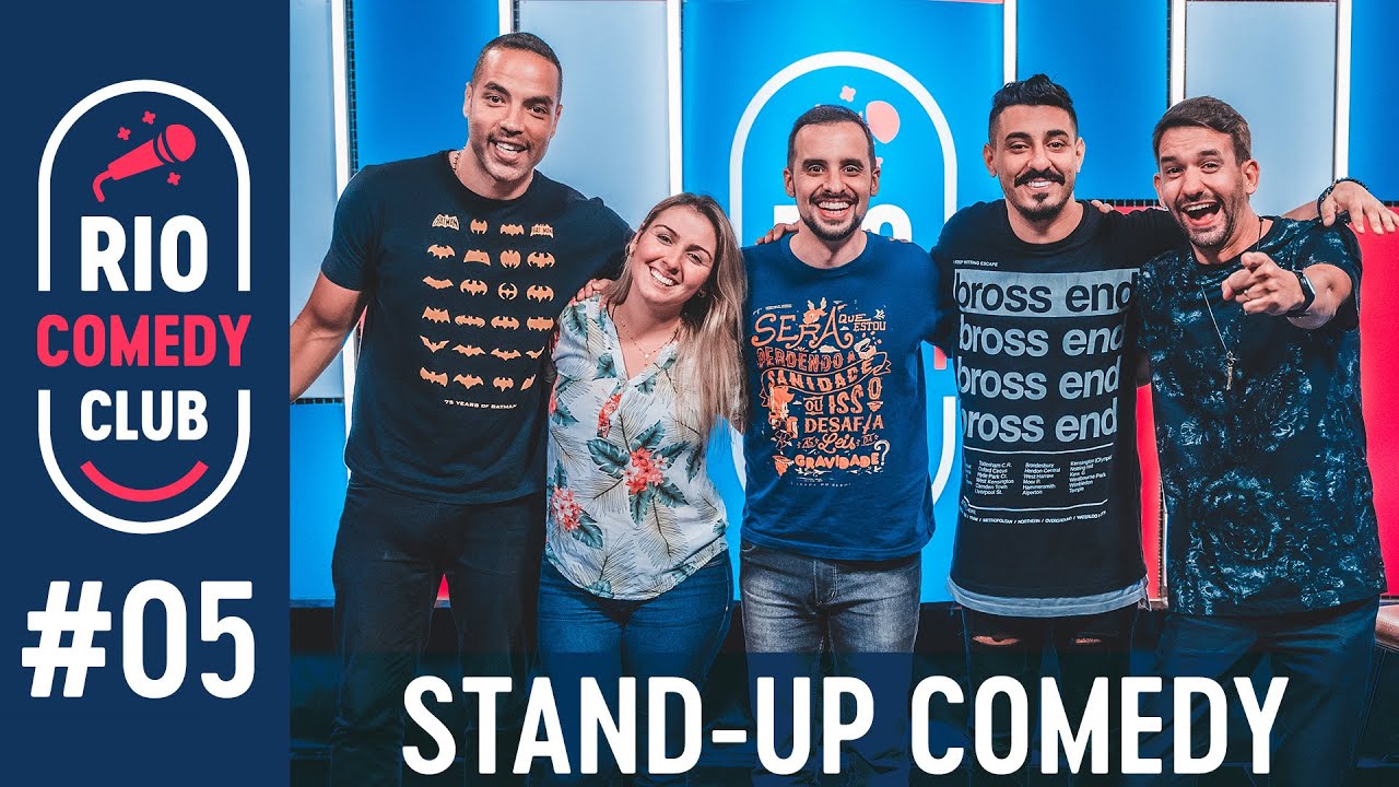RIO COMEDY CLUB 5 - STAND-UP c/ Gustavo Ariel, Ju Querido, Hugo ...