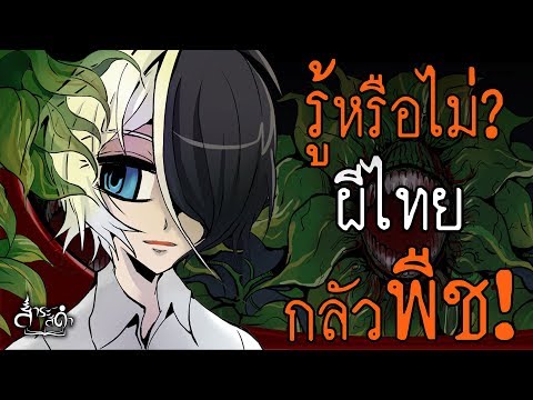 รู้หรือไม่!  ว่าที่จริงแล้ว "ผีกลัวพืช"【Punica สาระสีดำ#23】