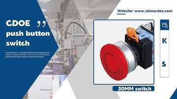 30mm mounting push button la38 xb2 k20s switch installation method