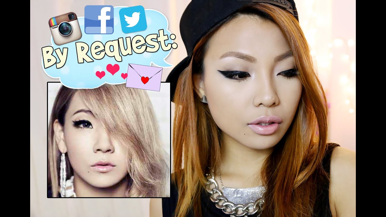 By Request CL 2ne1 Make Up Tutorial YouTube
