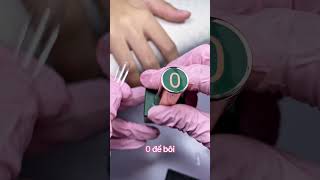 Cách dán móng úp cho móng bị méo #nail #nailtech #nails #nailtutorial #upmong