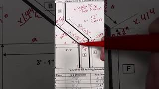 Part 3: Calculating E-E 45 degree equal spread offset