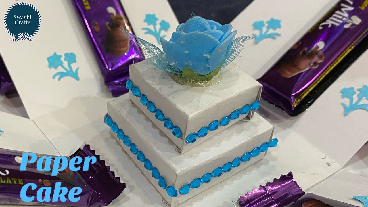 How to make Paper Cake | Cake Ideas | Paper Cake Tutorial | Paper Cake ...