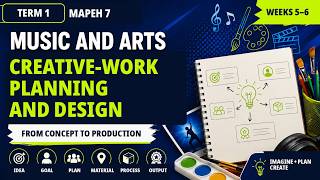 TERM 1 MAPEH 7 WEEK 5–6 Music and Arts Creative Work Planning and Design