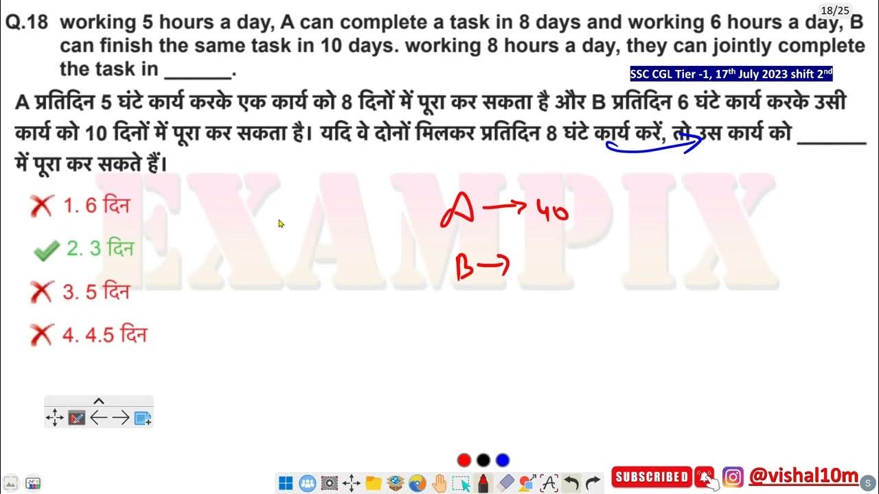 working 5 hours a day, A can complete a task in 8 days and working 6