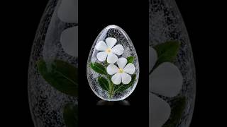 Ice egg, flower experiment😱😱 #experimnent #shortvideo #shorts