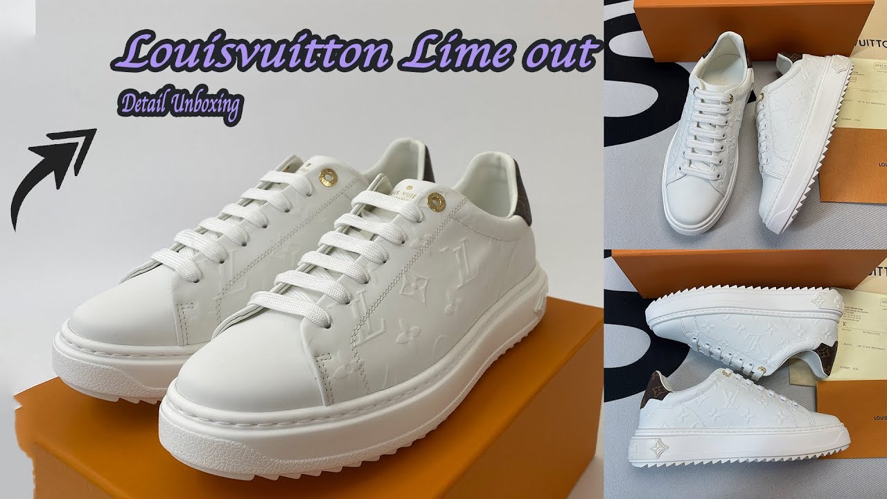 UNBOXING LOUIS VUITTON TIME OUT SNEAKERS #1A87OR