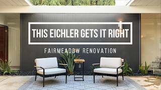 842 E Glendale: A Fairmeadow Eichler Renovated With Restraint | Orange, CA Home Tour