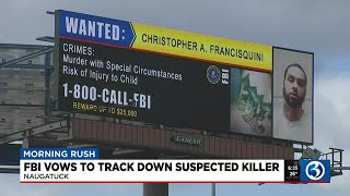 VIDEO: NY, MA focal points in search for suspected Naugatuck baby killer