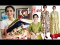 Try On Kurti Haul from Myntra & Ajio | Rakhi Special