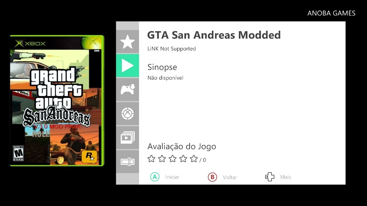 Grand Theft Auto GTA San Andreas - Xbox 360/Xbox One ( USADO ) - Rodrigo  Games