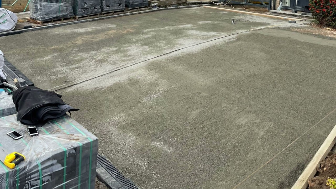 Block Paved Driveway in Nottingham start to finished