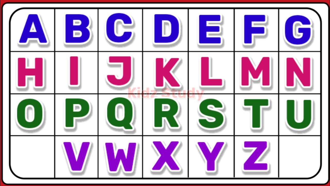 Abcd | abcd song | a b c d | a. b. c. d. | abcd abcd | a for apple ...