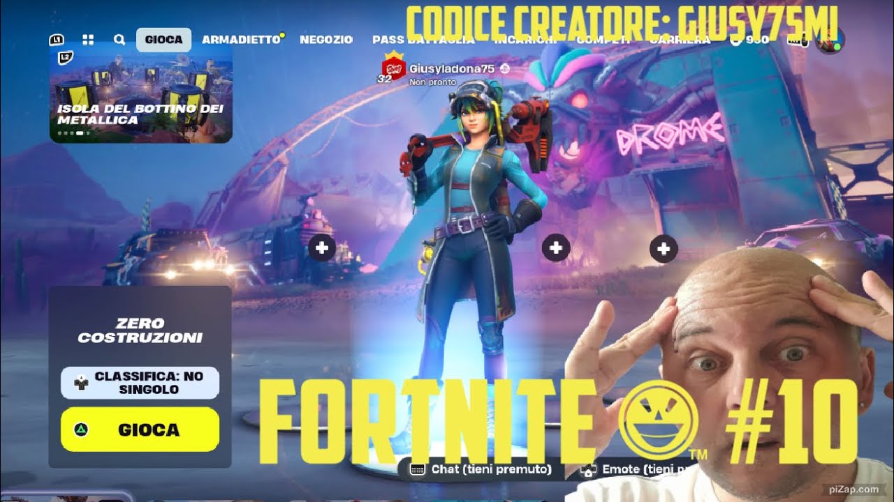 LA MIA PRIMA VITTORIA in solo su FORTNITE #10 | 🔴 DIRETTA LIVE | # ...