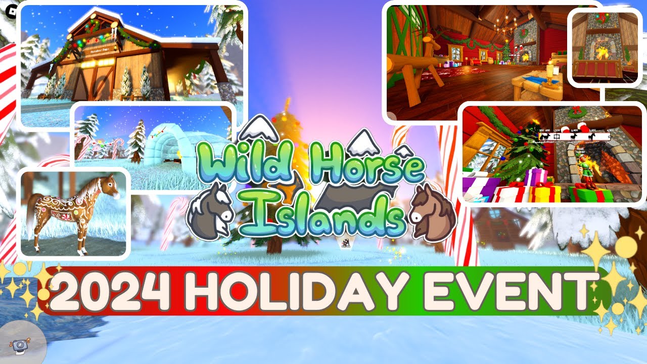 2024 Holiday Event Complete Overview Roblox Wild Horse Islands YouTube 