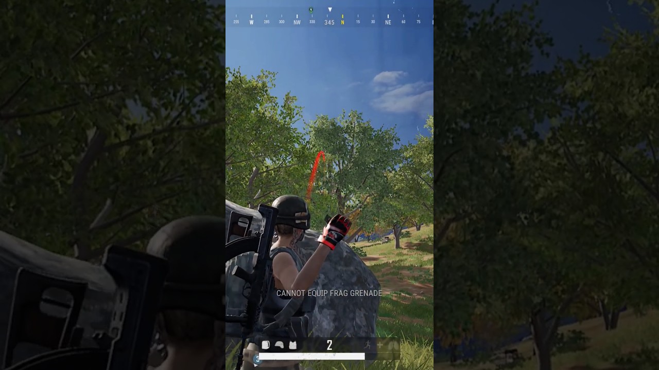 we both throw grenade on each other 