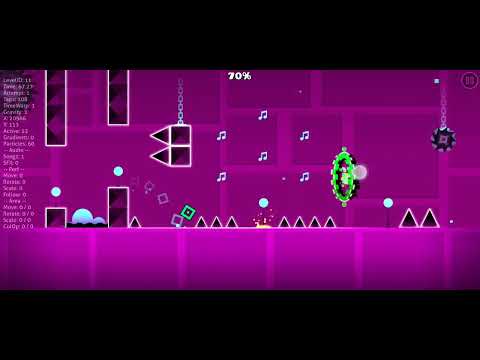 Geometry Dash Full - Clutterfunk 11 Stars 100% All 3 coins - YouTube