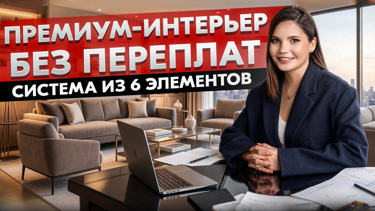 6 элементов премиум-интерьера: что действительно создаёт ощущение дороговизны