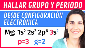 ¿Cómo se determina el número de grupo y el período de un elemento?