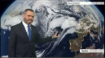 Storm Eunice Forecast: Red 'dangerous' weather warning for Wales & S.W. England.