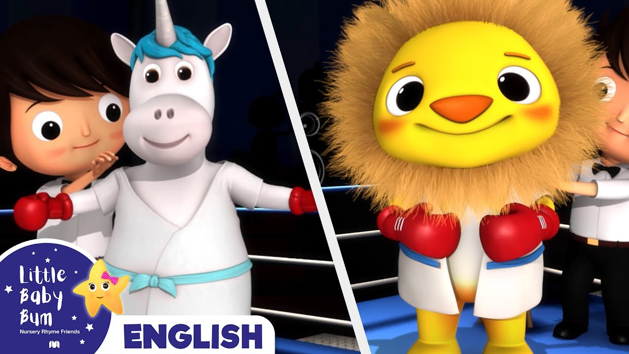 The Lion And The Unicorn | Kartun dan Lagu Anak Populer | Little Baby Bum Indonesia