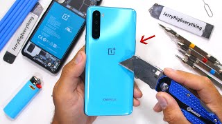 Jerryrigeverything Wideo OnePlus Nord Durability Test! - Sacrifices were made...
