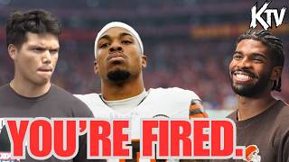 Dillon Gabriel and Cendric Tillman being FIRED by Browns Sheduer Sanders has REINFORCEMENTS