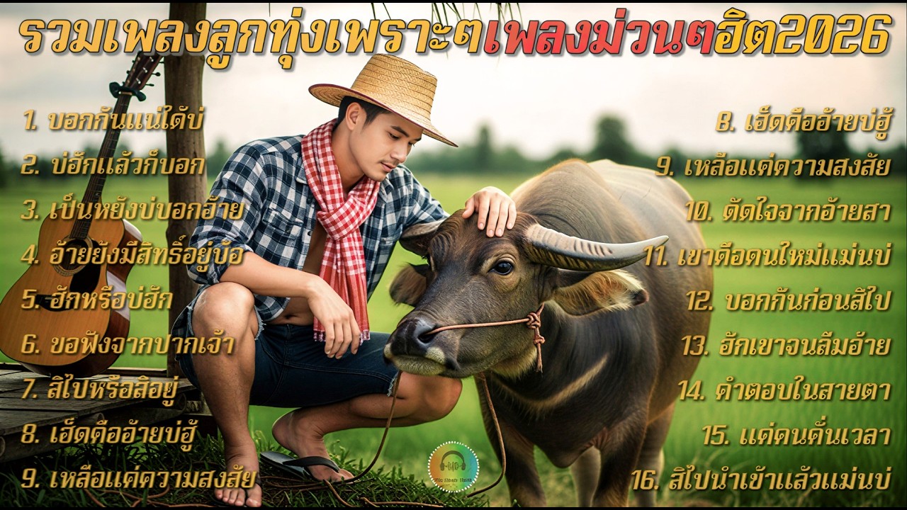 รวมเพลงลูกทุ่งอีสานใหม่ล่าสุด2026  เพลงม่วนๆมาฟังนำกันเด้อ💔