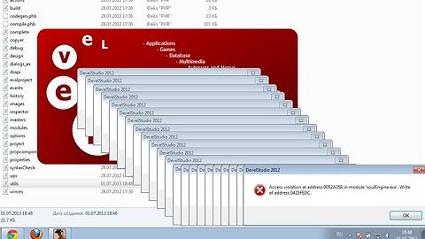 как убрать ошибку soulEngine в php devel studio 3.0