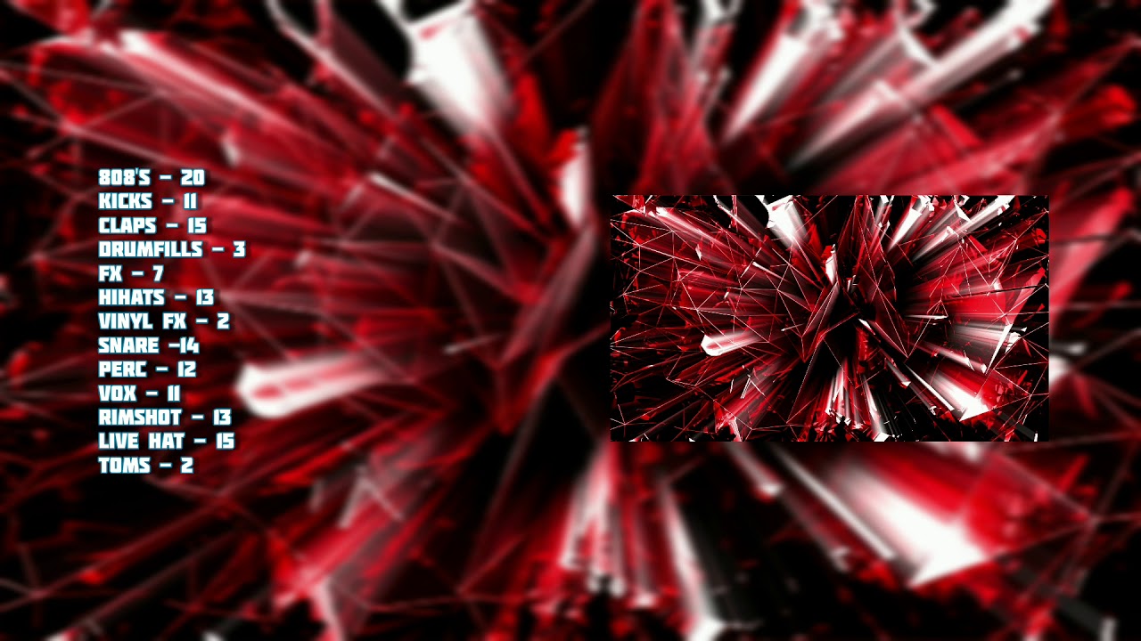 [FREE] Drum kit 2021 - RED STONE (inspired by Murda beatz, OZ, Wheezy, Southside, Sonny Digital)