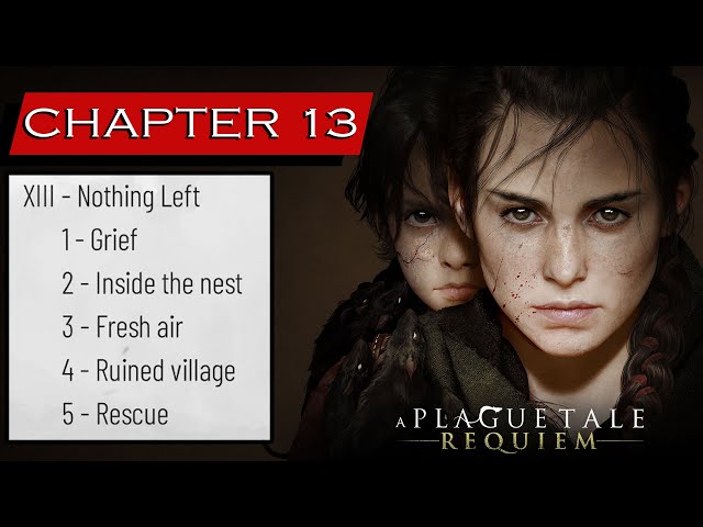 ARNAUD'S RESCUE / Chapter XIII – A PLAGUE TALE REQUIEM Stealth Hard  Gameplay Walkthrough