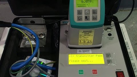 SITRANS F M Verificator used for testing the  Magnetic Flow meters #sitransfmverificator