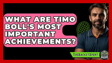 What Are Timo Boll