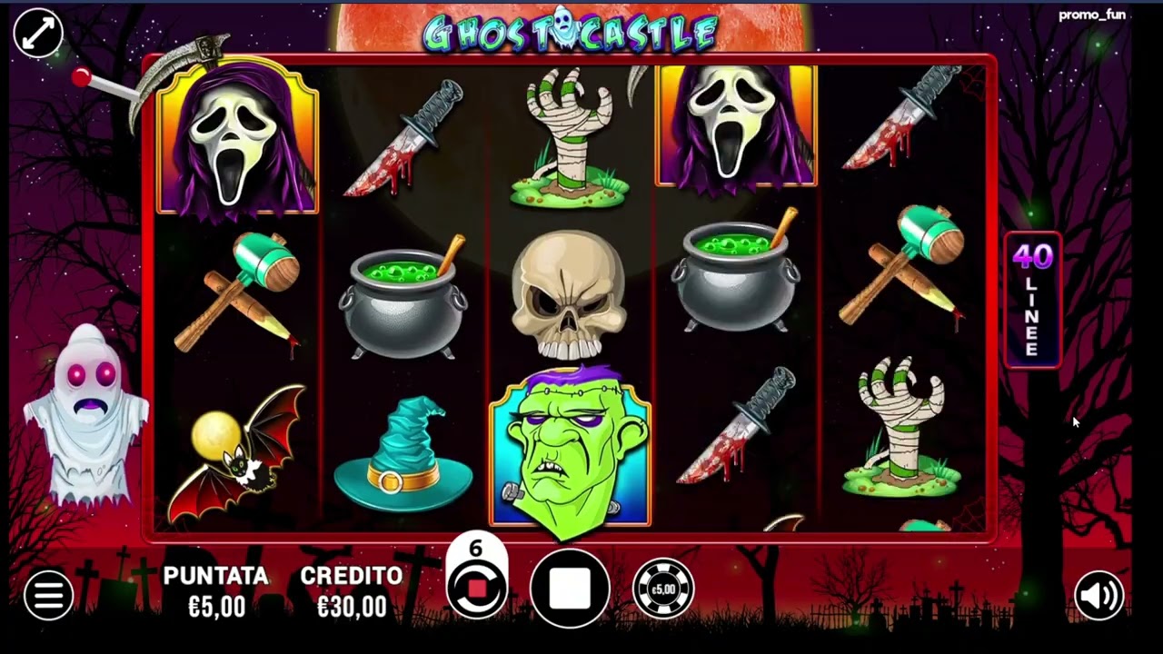 Ghost Castle Slot Gameplay 🎰 Slot Machine Bar 152 🎰 Macchinette Italia Slot